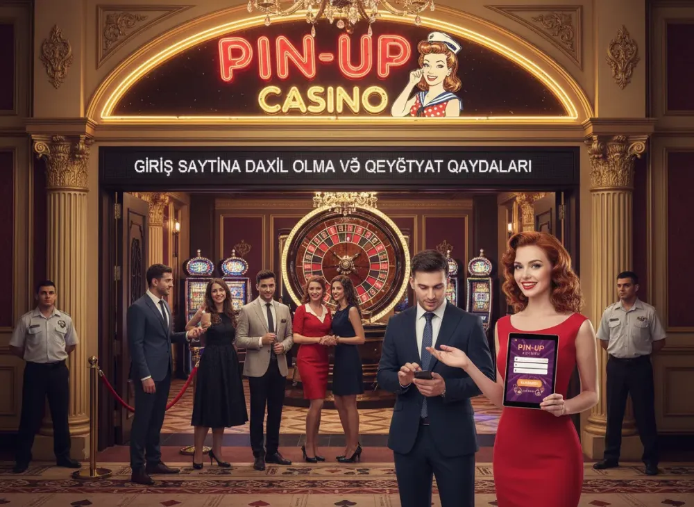 Pinup giriş saytına daxil olma və qeydiyyat qaydaları