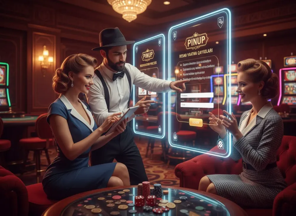 Pinup qeydiyyat prosesi və hesab yaratma qaydaları